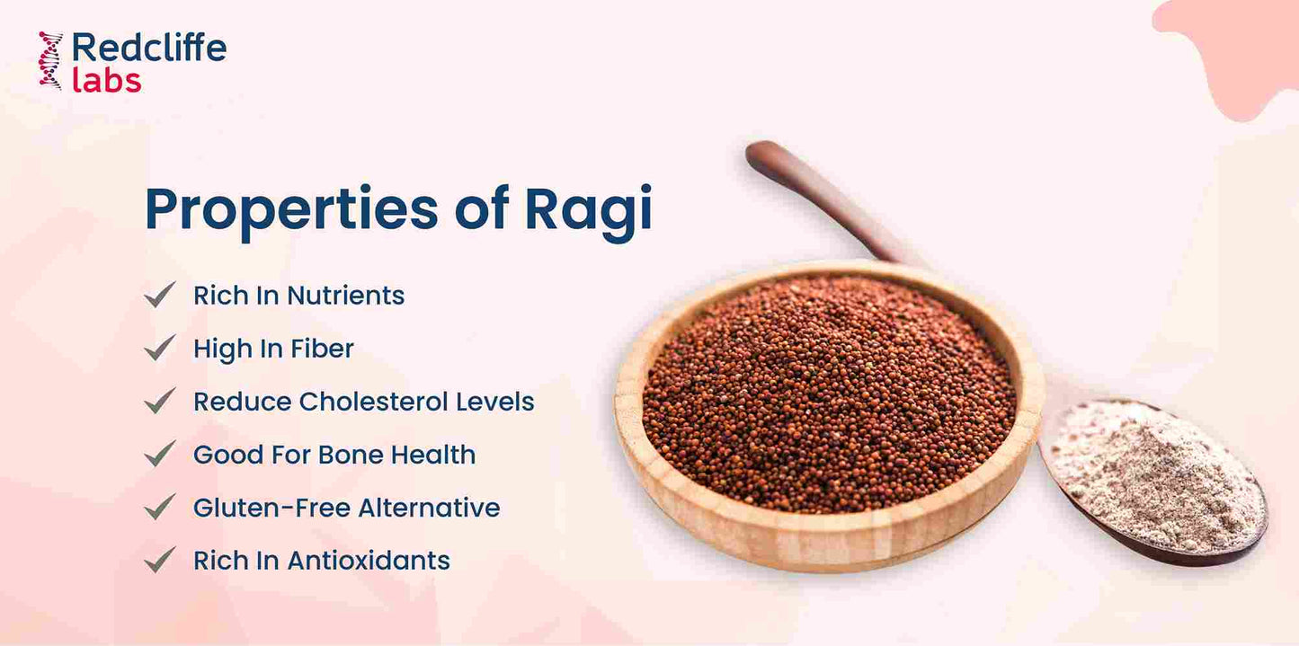 Finger millet: Also known as Ragi